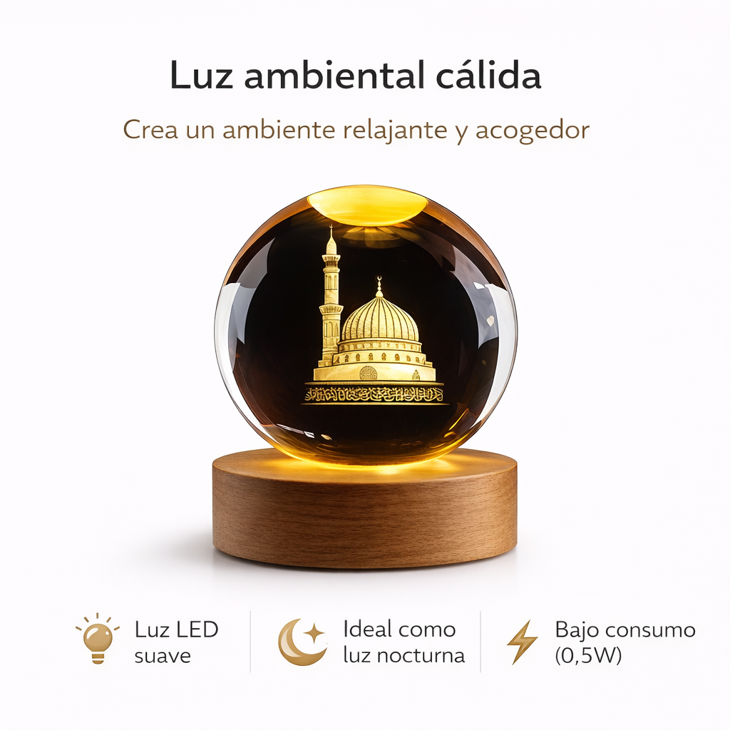 Noor – Lámpara Islámica LED | Lummora